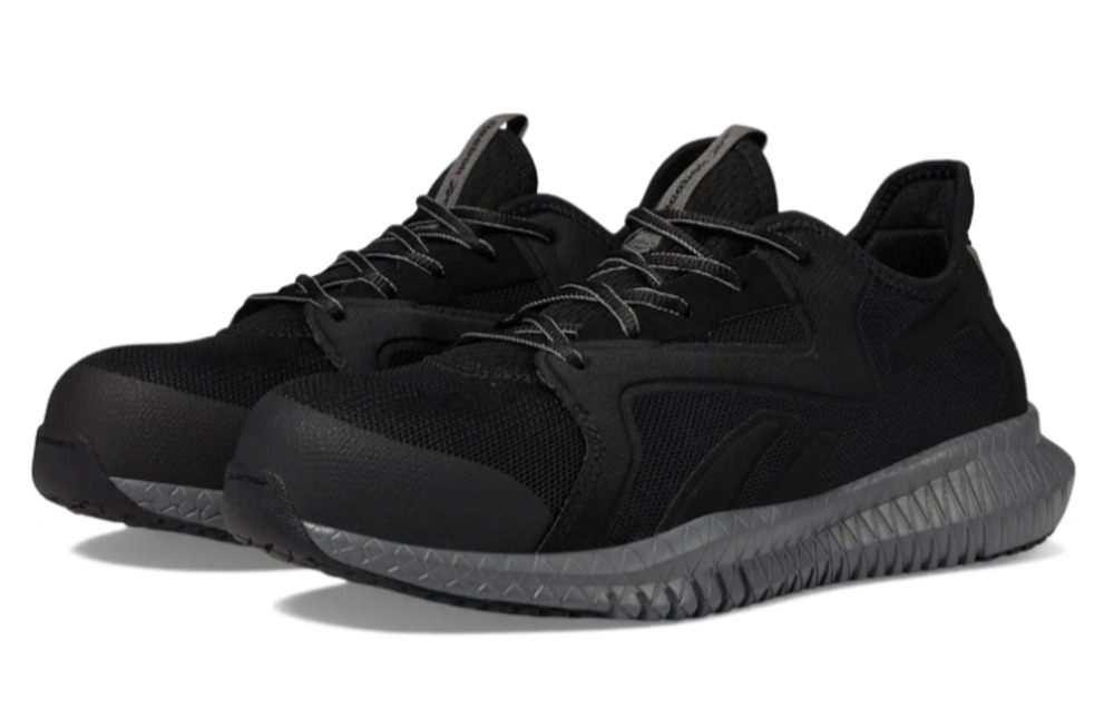Reebok Work Flexagon 3.0 Work SD Shoes MENS 7.5 WOMENS 9.5 Black Comp Toe NIB